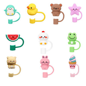 Abalorios de paja reutilizables, accesorios para tazas, puntas de pajita de silicona para beber, tapas, tapas, tapa para vaso de 40oz y 30oz - Product Image 3