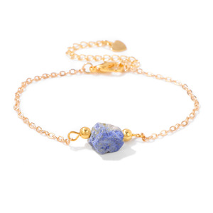 Bestone Handmade Wholesale Irregular Natural Crystal Chakra Stone <strong>Bracelet</strong> Rose Quartz Amethyst <strong>Beads</strong> <strong>Bracelet</strong> - Product Image 2