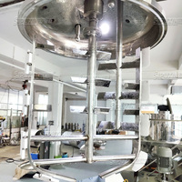 Prix usine 500L homogénéisateur sous vide Lotion mélangeur Machine émulsifiant crème Offre Spéciale cosmétique mélange noyau moteur produits chimiques alimentaires