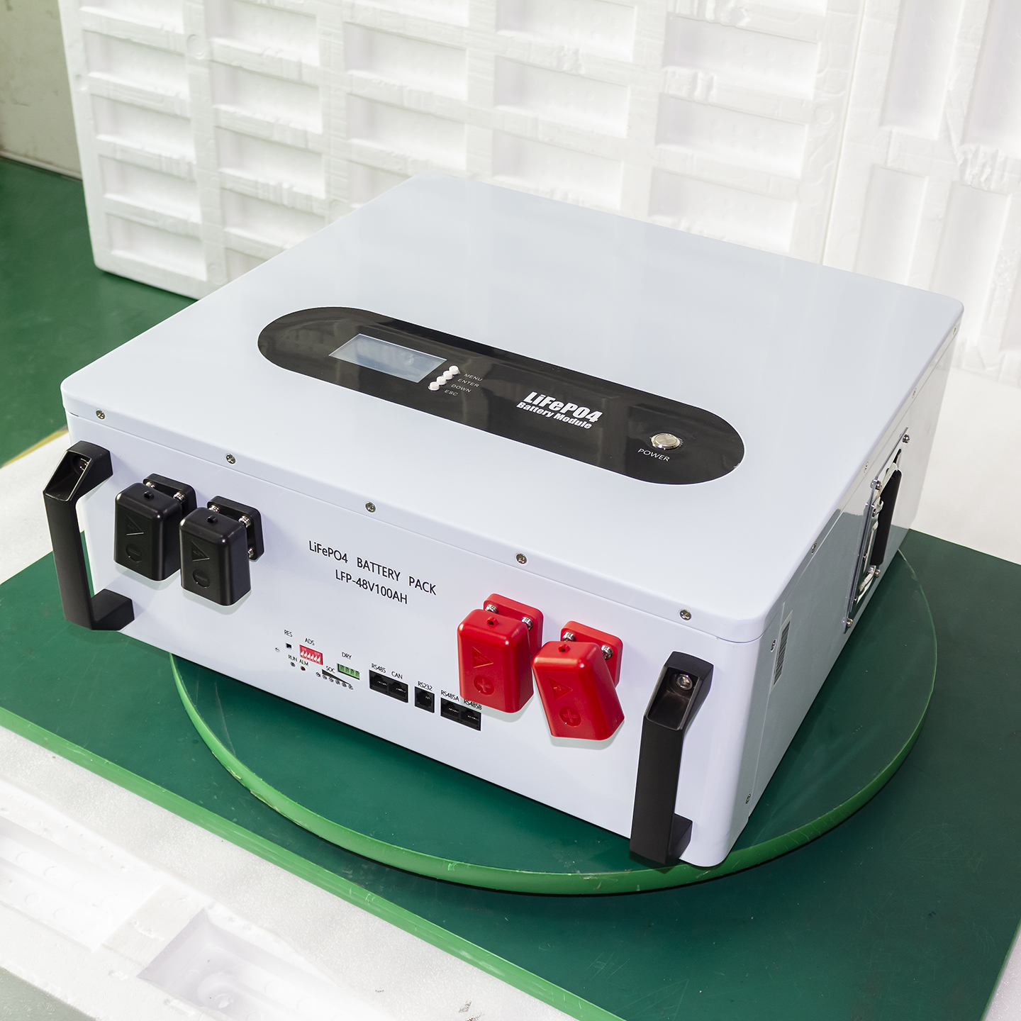 New 1kw 3kw 5kw 10kw Battery 24v 48v Solar Energy 50ah 100ah 200ah 400ah Lithium Wall Battery Lifepo4 Pack 24 Volt Power Wall · image 4