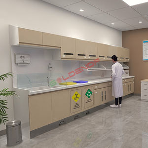 Gabinetes Dentales Personalizados IGOODENOF para Hospitales y Clínicas, <span class=keywords><strong>Torre</strong></span> Médica de Madera y Acero Inoxidable, Cajones con Cerradura para Montaje en Pared, Ecológicos - Product Image 5