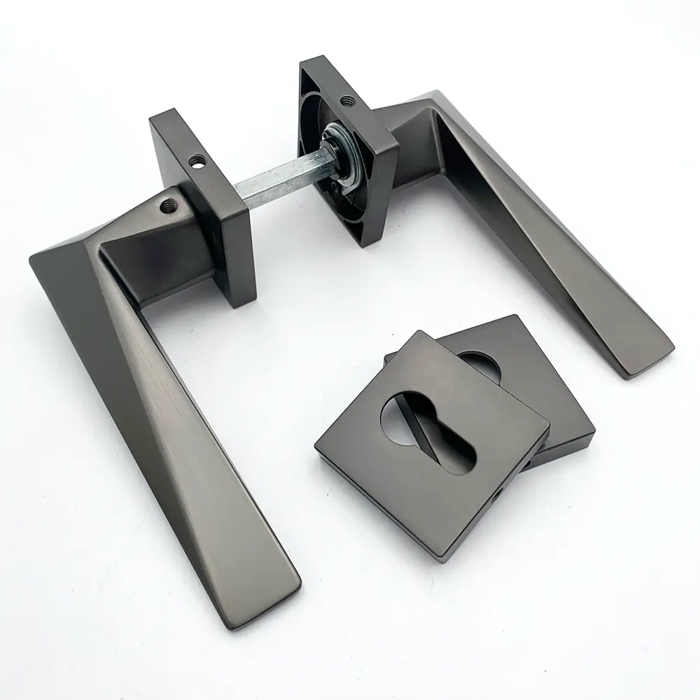 Modern stainless steel zinc alloy design pull handle gold color luxury door handle for door