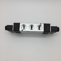 Vanne solénoïde à double bobine Air-TAC 4V320E-10 2 positions 5 voies G3/8 pour l'automatisation industrielle