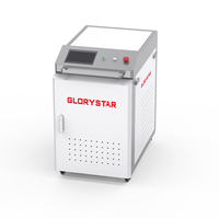 Machine de soudage laser portative Glorystar GW-H 1000W refroidie par eau, nettoyeur laser portable pour acier inoxydable et acier au carbone