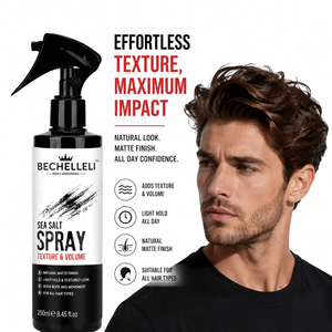 <span class=keywords><strong>Spray</strong></span> capillaire professionnel au sel de mer pour hommes, pour volume, texture, style plage, fini mat, <span class=keywords><strong>spray</strong></span> coiffant léger, tenue longue durée - Product Image 1