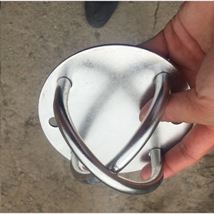 Placa de soporte para yoga en forma de X de acero inoxidable 304/316 para hamaca, saco de arena, accesorios de fitness TRX - Product Image 5