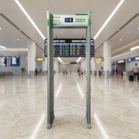 Détecteur de métaux Karsun personnalisable 33Plus Archway, télécommande infrarouge, alarme sonore et LED, montage facile avec 2 câbles