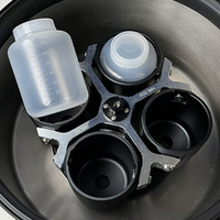 Bouteille de centrifugation à basse vitesse HengNuo 750 ml, fond conique, bouchon à vis, polypropylène, usage en laboratoire, 98x140 mm, tubes de centrifugation 6000xg