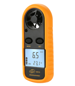 Anemometer Met <span class=keywords><strong>Logger</strong></span> Sd Windsnelheid Meter Gm816 Abs Materiaal Groot Lcd-Scherm Voor Eenvoudige <span class=keywords><strong>Data</strong></span> Lezen - Product Image 2