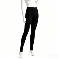 Collants de compression médicale 15-20 mmHg unisexe à bout ouvert, compression graduée, soutien taille haute