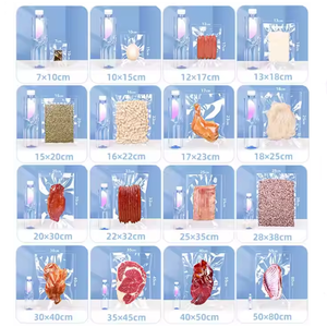 <span class=keywords><strong>Sacchetti</strong></span> Trasparenti per Sottovuoto, Buste in Plastica con 3 Lati Sigillati, <span class=keywords><strong>Sacchetti</strong></span> Trasparenti in Mylar per Conservazione Alimenti - Product Image 2