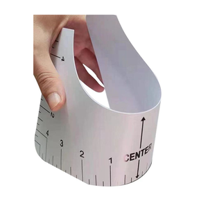 Righello Portatile Fai-da-Te in Plastica per Allineamento Magliette con Guida per Cucito - Product Image 3