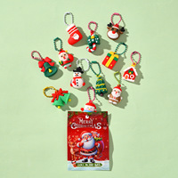 Nouvelle série de 24 poupées pendentifs modernes en PVC réutilisables, boîtes mystères exquises, petites boîtes, cadeau de Noël, directement de l'usine