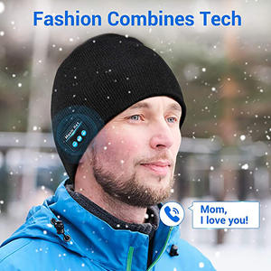 Cappello Bluetooth Bluetooth cappello invernale moda musica Beanie regali di compleanno per papà donne adolescenti ragazzi ragazze marito lui - Product Image 5