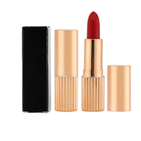 Rouge à lèvres mat personnalisé, végan, biologique, non toxique, marque privée, rouge à lèvres mat velouté imperméable