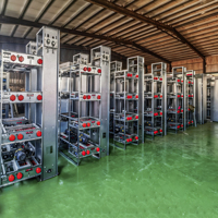 Prix d'usine Équipement avicole : Cages en batterie entièrement automatiques de type H pour poules pondeuses