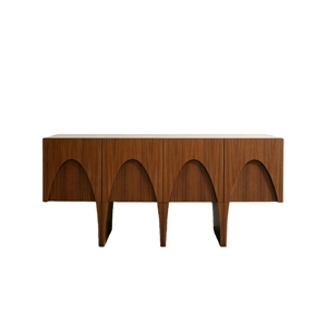 Mobiletto portaoggetti ad arco in legno massello personalizzato, all'ingrosso dalla fabbrica, credenza <span class=keywords><strong>vintage</strong></span> per soggiorno di villa e progetti alberghieri - Product Image 6