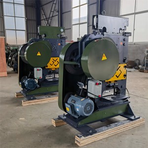 Punzonadora y cizalla de acero Máquina multifunción para herrajes Punzón, cizalla y doblar acero - Product Image 6