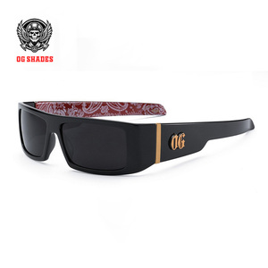 <span class=keywords><strong>แว่น</strong></span>กันแดดทรงสี่เหลี่ยมสไตล์ OG รุ่น 2026 ล็อคส์ สไตล์ ชิคาโน ฮาร์ดคอร์ แก๊งก้า สไตล์กันแดดป้องกันรังสียูวี 400 ปี 2026 - Product Image 2