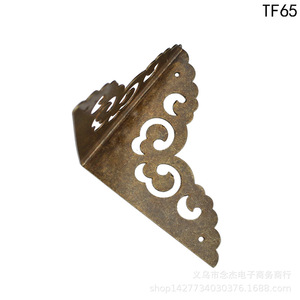 Copper <b>Corner</b> <b>Protector</b> TF65 65mmx94mm Bronze Color For Wooden Box Edge Protection - Product Image 4