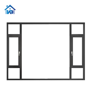 Phong cách pháp nhiệt phá vỡ cách âm nhôm đôi kính cửa sổ nhôm kính cửa sổ - Product Image 1