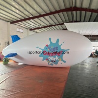 Dirigeable publicitaire de vente chaude, zeppelin publicitaire, dirigeable publicitaire gonflable à vendre
