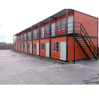 FMX Maison mobile en conteneur Conception préfabriquée en acier pour le bureau à domicile Maisons de camions-conteneurs détachables de style chinois