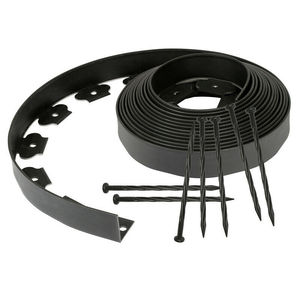 Bordure de paysage de 60 pieds de longueur sans creuser Kit de bordure de jardin comprenant 54 pointes, clôture de bordure de cour de qualité supérieure PE Carton plastique BSCI - Product Image 2