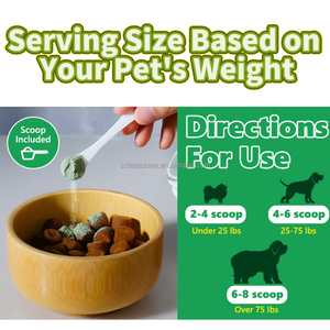 Polvo Dental para Perros y Gatos, Cuidado Bucal, Mejora la Salud de los Dientes y las Encías, Refresca el <span class=keywords><strong>Aliento</strong></span> con Probióticos y Té Verde, Seguro - Product Image 2