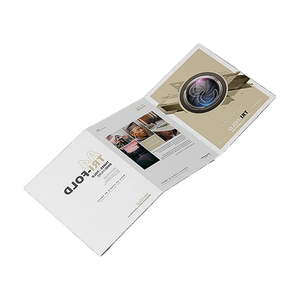 Selebaran Lipat Cetak Offset Promosi Iklan Ukuran Kustom Sesuai Pesanan, Karton Offset Cetak Warna, Manual Kustom - Product Image 2