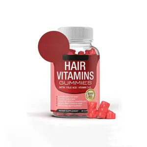 Fabricant OEM source de vitamine gommeuse pour les cheveux offre transfrontalière populaire transfrontalière produits de vente chaude sur Amazon