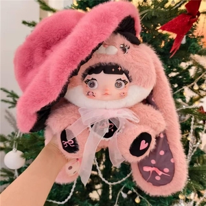 Série Nommi de Hi Toy, populaire sur le marché - figurine mignonne en forme de champignon en riz glutineux, en PVC 400% et peluche, échelle 1/12, boîte mystère de collection - Product Image 1