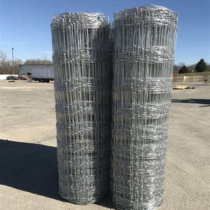 Valla de malla de alambre para ovejas, cerca portátil galvanizada de recubrimiento pesado de zinc para granja, campo y ciervos - Product Image 1