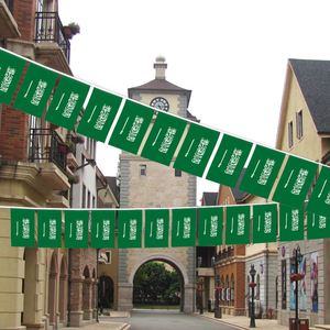 Drapeau de l'<span class=keywords><strong>Arabie</strong></span> <span class=keywords><strong>Saoudite</strong></span> en bannière, vente en gros par le fabricant, taille 14*21CM pour décorations - Product Image 3