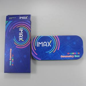 Boîte en métal grande taille « IMAX » 10 pièces, boîte à instruments de géométrie <span class=keywords><strong>avec</strong></span> grande écrou - Product Image 5