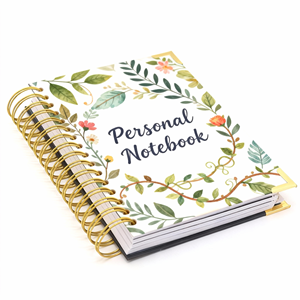 Cuaderno <span class=keywords><strong>de</strong></span> Diario Personalizado para Mujer, Planificador Diario <span class=keywords><strong>de</strong></span> Autocuidado con Protectores <span class=keywords><strong>de</strong></span> Libros - Product Image 3