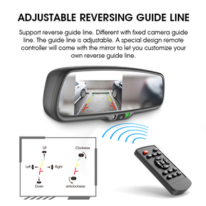 Espejo <span class=keywords><strong>retrovisor</strong></span> <span class=keywords><strong>inteligente</strong></span> con entrada de vídeo de dos canales para Sedán - Product Image 6