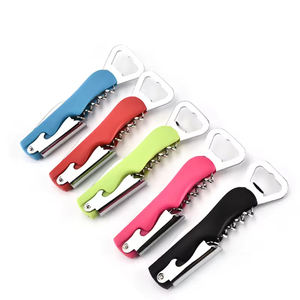 Venta al por mayor regalos promocionales Acero inoxidable <span class=keywords><strong>vino</strong></span> corcho tornillo sacacorchos cerveza <span class=keywords><strong>vino</strong></span> <span class=keywords><strong>tinto</strong></span> abrelatas multifuncional sacacorchos abridor - Product Image 6