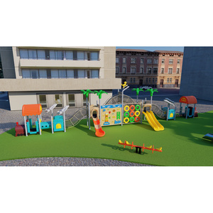 Juego de juegos al aire libre para niños, Tobogán de longitud personalizado - Product Image 6