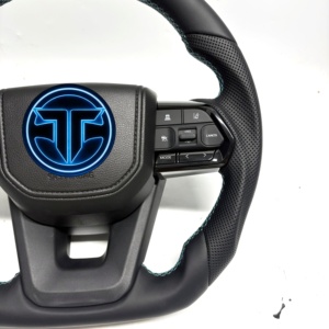 Volante de Cuero para <span class=keywords><strong>Toyota</strong></span> Prado Land Cruiser Camry Corolla GR LC300 LC250 LC200 LC105 LC79 LC70 LC76 N70 N80 - Product Image 4