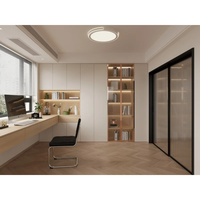 Conception de bureau et de salle d'étude, service de décoration intérieure tout-en-un, rendu 3D, fourniture directe de matériaux en usine