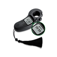 Compteur numérique LED musulman électronique à pompon lumineux, jouet de doigt, outil de relaxation et de décompression à réinitialisation manuelle