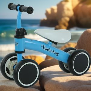 Kinder-Laufrad im Elektroauto-Stil aus Kunststoff mit Sicherheitsmerkmalen für Jungen und Mädchen Aller Altersgruppen - Product Image 1