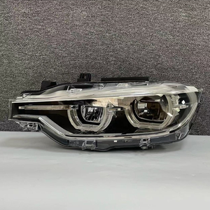 Faros Delanteros LED DRL de Doble Color Blanco/Amarillo, Estilo LCI Serie 3 F30, Actualización de Halógeno/Xenón, para BMW - Product Image 4