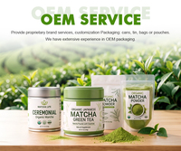 Poudre de Matcha de Qualité Cérémoniale Premium pour Boissons, Vente en Gros, Qualité Culinaire / En Vrac / Pour la Pâtisserie / Pour Latte / Moulue à la Pierre