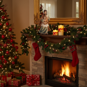 ZICOM Berger de la Nativité avec cornemuse Ornement en polyrésine 7cm Figurines et jouets de Noël 9006935102949 - Product Image 3