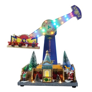 Hot Sale Plastic Music <strong>CHRISTMAS</strong> <strong>VILLAGE</strong> <strong>Christmas</strong> <strong>Village</strong> Houses <strong>Christmas</strong> <strong>Village</strong> Figurine - Product Image 2