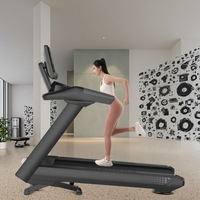 YUNPAO - Caminadora Profesional para Gimnasio, Equipo de Cardio, Caminadora Comercial con Pantalla Táctil LCD