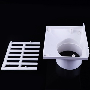 Piccolo scarico a pavimento in <span class=keywords><strong>PVC</strong></span> con presa a parete laterale 50/75/110/160 dimensioni per applicazioni da bagno - Product Image 1