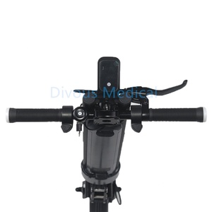 Nouveau produit Conhismotor 350 W, remorque pour fauteuil roulant, vélo électrique, accessoire pour fauteuil roulant sportif, vélo à main - Product Image 3